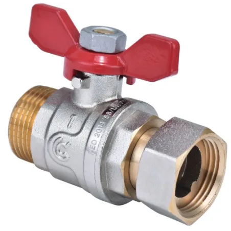 Zawór wodny kulowy GZ 3/4" z motylkiem Calido S30 – instalacje