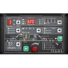 Spawarka inwertorowa JET TIG II TOWER AC/DC 320A IGBT PFC Welder Fantasy + chłodnica + wózek + uchwyt PARKER SGT18 4m
