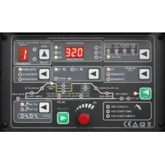 Spawarka inwertorowa JET TIG II TOWER AC/DC 320A IGBT PFC Welder Fantasy + chłodnica + wózek + uchwyt PARKER SGT18 4m