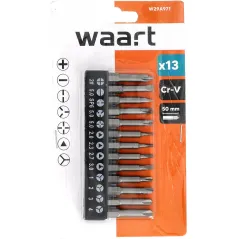 Zestaw końcówek specjalnych, 50 mm , CR-V, 13 szt.
