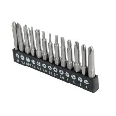 Zestaw końcówek specjalnych, 50 mm , CR-V, 13 szt.