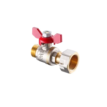 Seria S30 zawór wodny kulowy GZ 3/4x1 Calido z nakrętką motylek