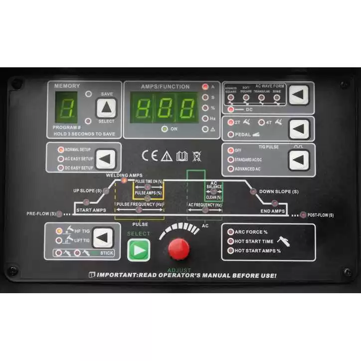 Spawarka inwertorowa JET TIG II TOWER AC/DC 400A IGBT PFC Welder Fantasy + chłodnica + wózek + uchwyt ARC-T5W 4m Spawarka inwertorowa JET TIG II TOWER AC/DC 400A IGBT PFC Welder Fantasy + chłodnica + wózek + uchwyt ARC-T5W 4m