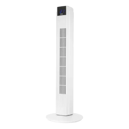 Wentylator kolumnowy sterowany pilotem Teesa z panelem LED, 80cm