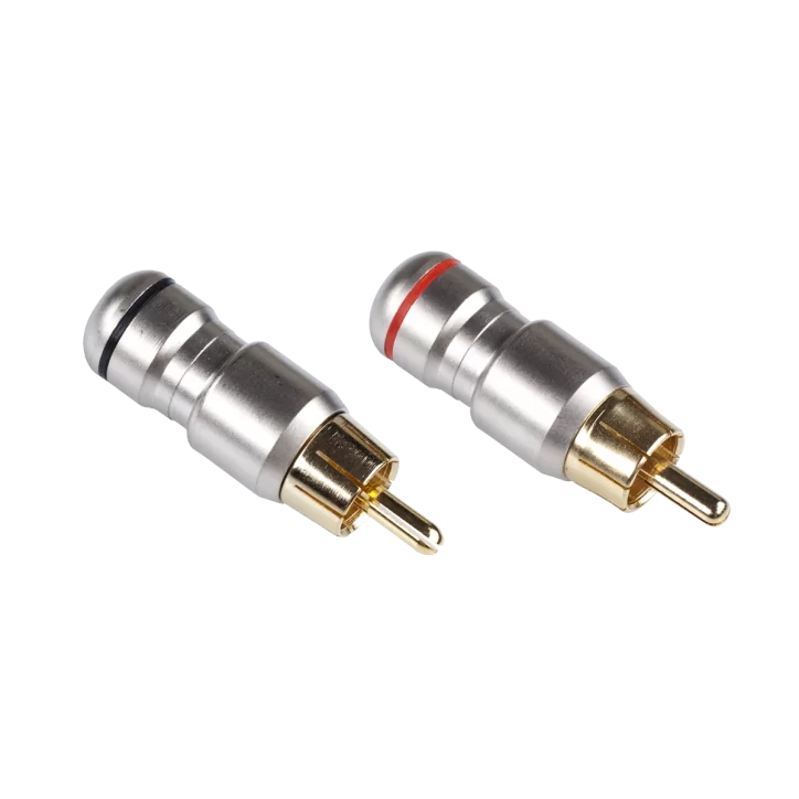 Wtyk RCA metalowy HD-287