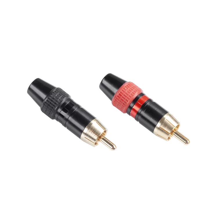 Wtyk RCA metalowy HD-290