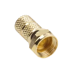 Wtyk SAT F 6,8 mm GOLD CU Cabletech