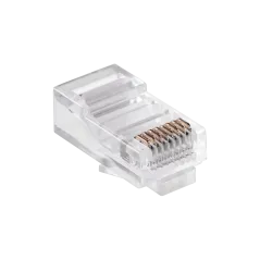 Wtyk telefon. RJ45 8P 8C(drut)