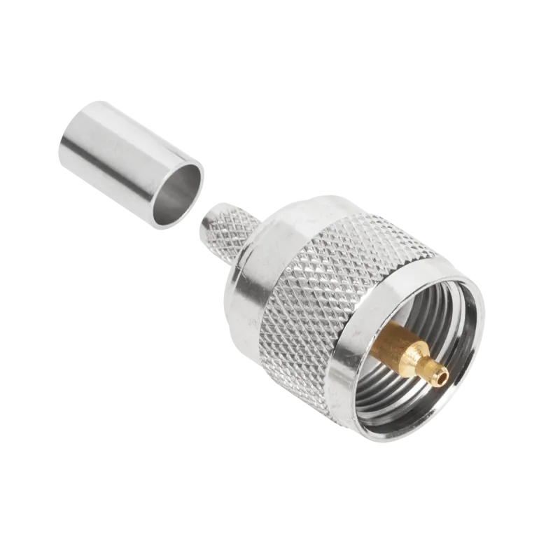 Wtyk UHF-(CB) RG59 zaciskany Wtyk UHF-(CB) RG59 zaciskany