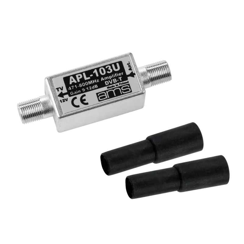 Wzmacniacz antenowy AMS APL-103U 9/12dB Wzmacniacz antenowy AMS APL-103U 9/12dB