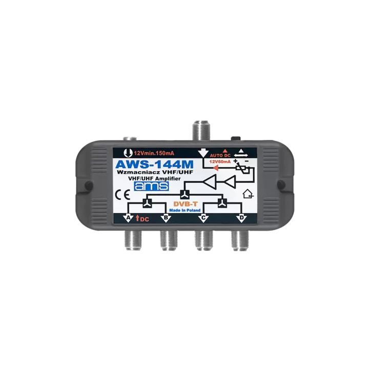 Wzmacniacz antenowy AMS AWS-144M