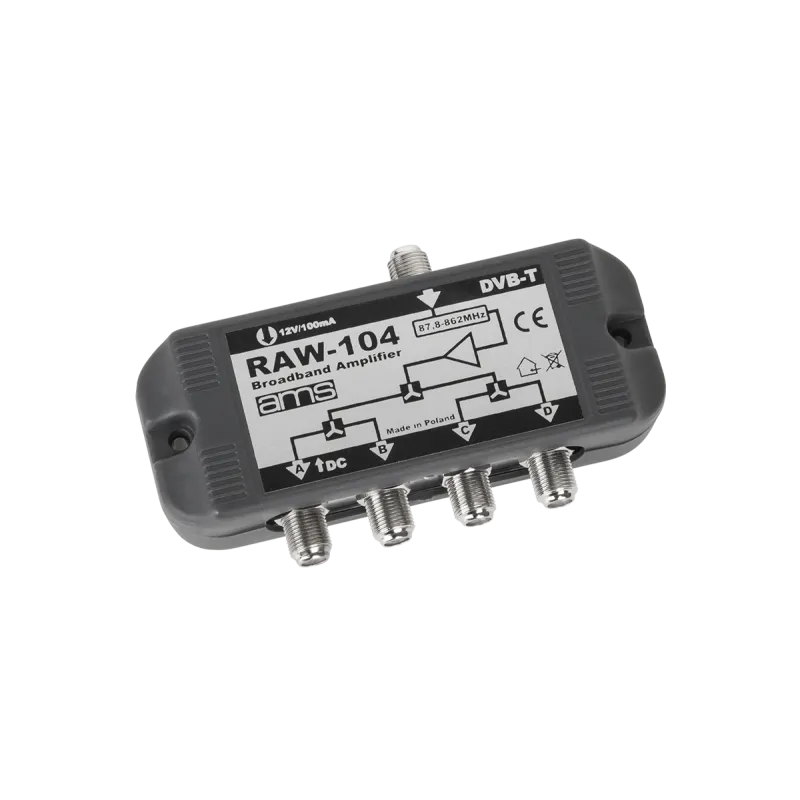 Wzmacniacz antenowy AMS RAW-104
