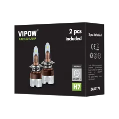 Żarówka samochodowa LED H7, 12V, 6500K