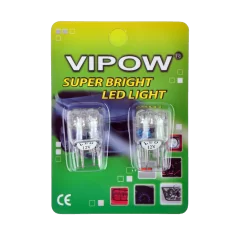 Żarówka samochodowa 12V T20 - WG 9 LED/1157 biała/blister - 2 szt