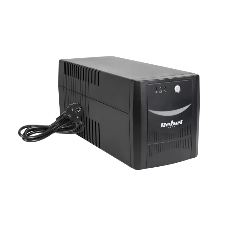 Zasilacz awaryjny UPS REBEL model Micropower 1000 ( offline, 1000VA / 600W , 230 V , 50Hz )