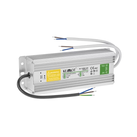 Zasilacz do sznura diodowego W-120W-12V 10A IP67