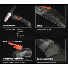 TIG UCHWYT SUREGRIP SGT26 FLEX PKG X 4m