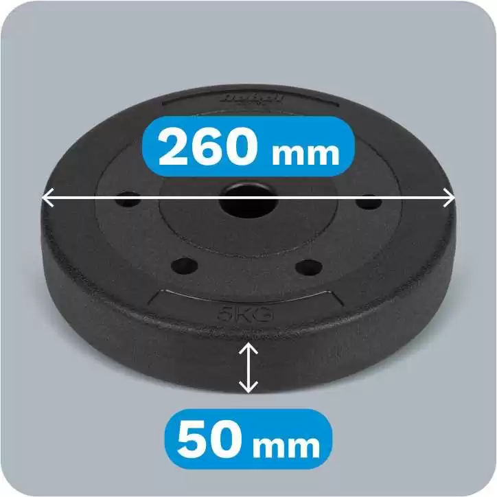 Zestaw obciążeń bitumicznych 4x5kg, otwór 31mm, REBEL ACTIVE