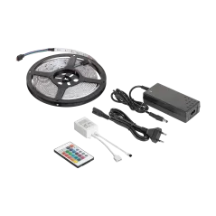 Zestaw oświetleniowy Rebel (sznur LED RGB, kontroler kolorów, zasilacz)