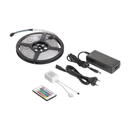 Zestaw oświetleniowy Rebel (sznur LED RGB, kontroler kolorów, zasilacz)