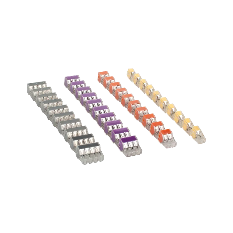 Zestaw szybkozłączek elektrycznych – 40 elementowy