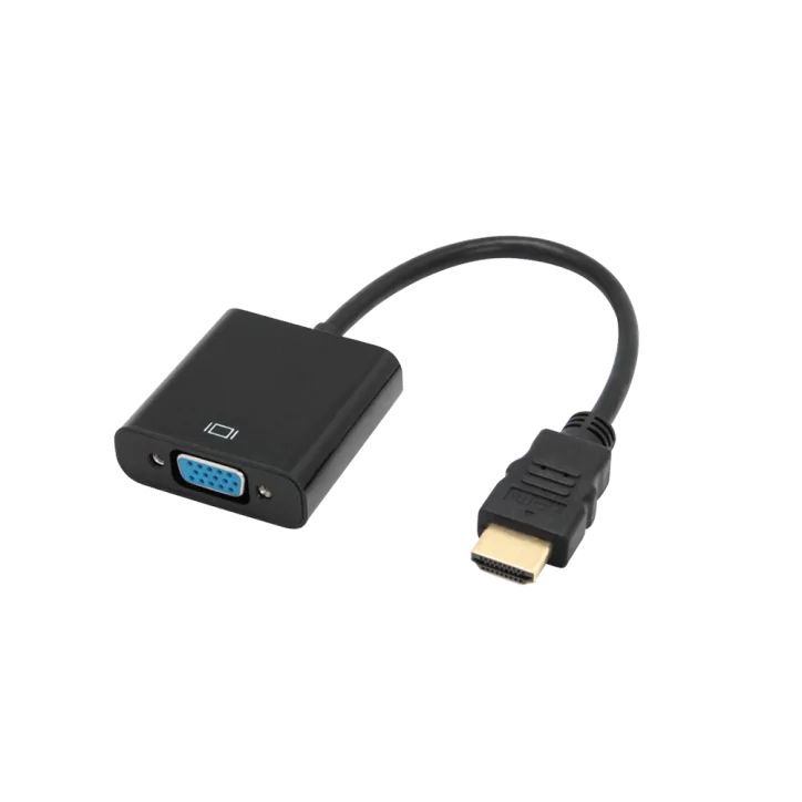 Złącze adapter wt. HDMI - gn. VGA