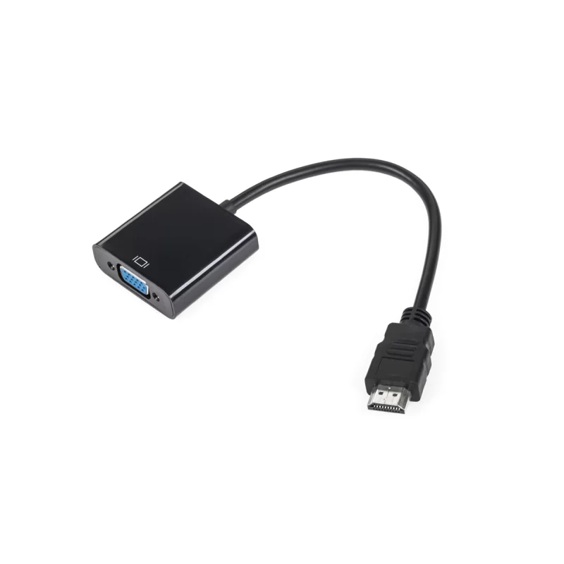 Złącze adapter wtyk HDMI - gniazdo VGA + AUDIO