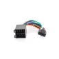 Złącze do Kenwood KRC-256 czarna 16pin-ISO-KK256 Złącze do Kenwood KRC-256 czarna 16pin-ISO-KK256