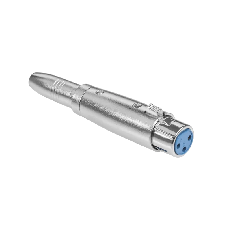 Złącze gn.JACK 6.3-wt.mikr.-żeński canon