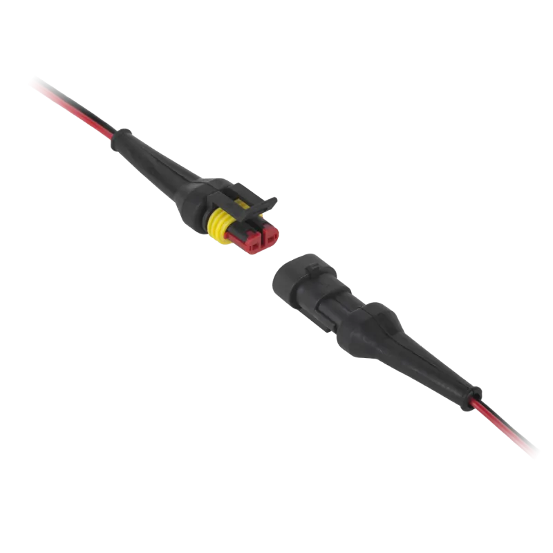 Złącze hermetyczne sam. x2 Superseal z kabelkiem 20cm Złącze hermetyczne sam. x2 Superseal z kabelkiem 20cm