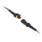 Złącze hermetyczne sam. x2 Superseal z kabelkiem 20cm Złącze hermetyczne sam. x2 Superseal z kabelkiem 20cm