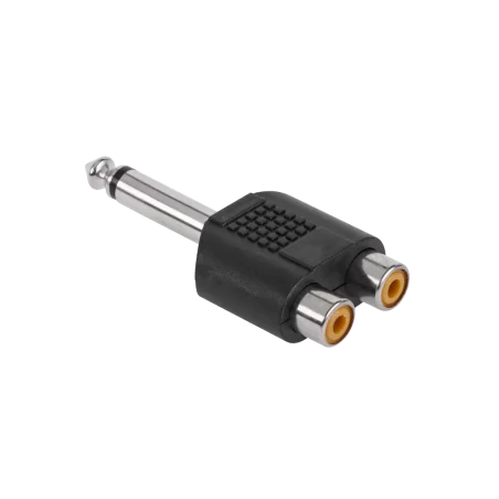 Złącze Jack 6.3 MONO-2xGN.RCA