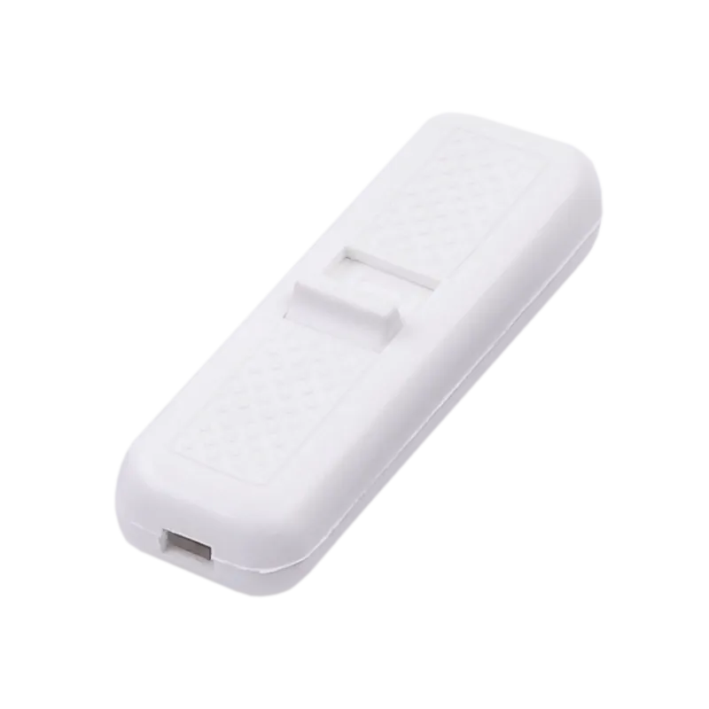 Złącze przełącznik przelotowy biały 2A/250V