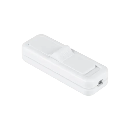 Złącze przełącznik przelotowy biały M57 2A/250V
