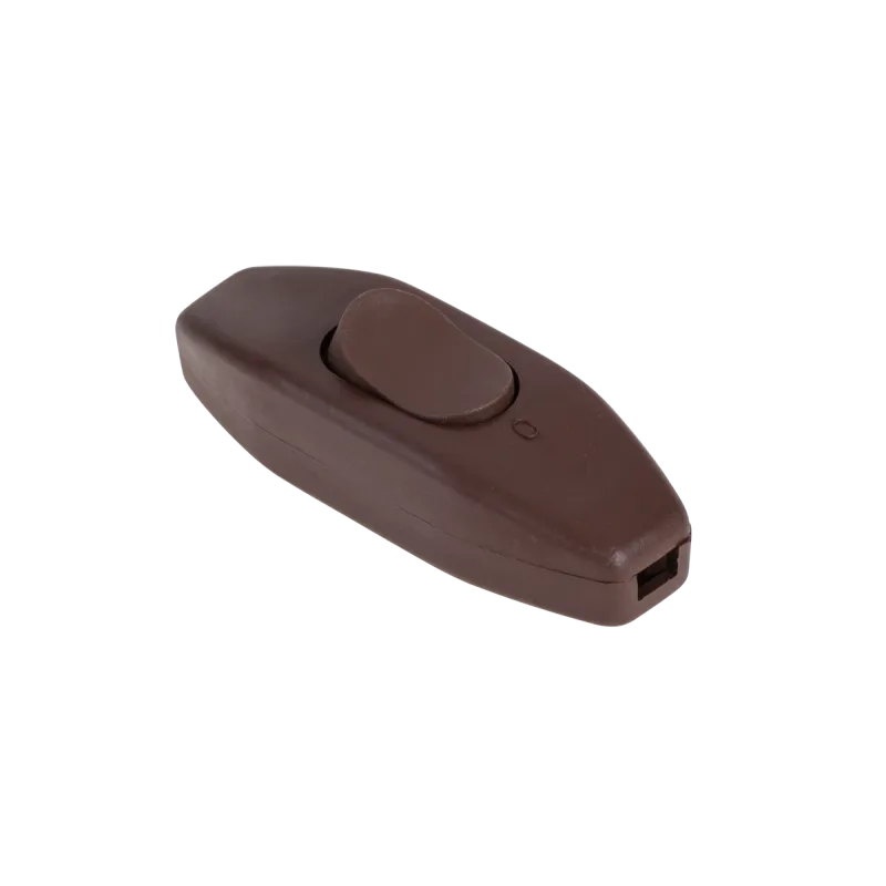 Złącze przełącznik przelotowy brązowy 2,5A/250V