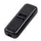 Złącze przełącznik przelotowy czarny 2A/250V