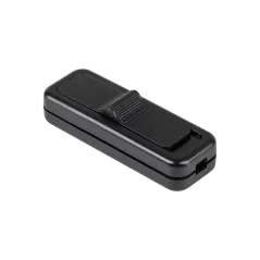 Złącze przełącznik przelotowy czarny M57 2A/250V