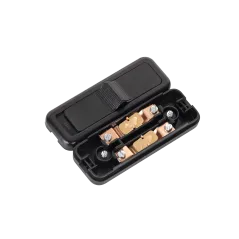 Złącze przełącznik przelotowy czarny M57 2A/250V