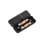 Złącze przełącznik przelotowy czarny M57 2A/250V