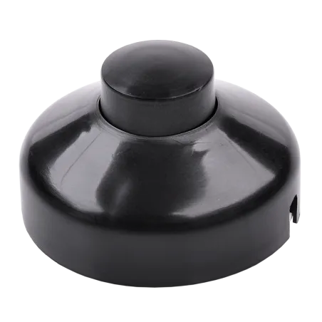 Złącze przełącznik przelotowy nożny czarny 1A/250V