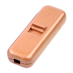 Złącze przełącznik przelotowy złoty 2A/250V