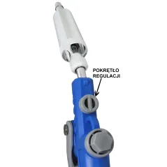 Pistolet do dmuchania 2w1 Venturi efekt/lub zwykły 8mm regulacja.