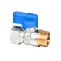 Zawór kulowy MINI GW/GZ 1/2" , niebieski Zawór kulowy MINI GW/GZ 1/2" , niebieski