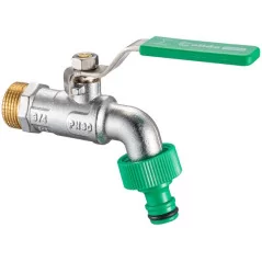 Zawór czerpalny kulowy z przyłączem szybkozłącza 3/4 x 3/4 – Calido