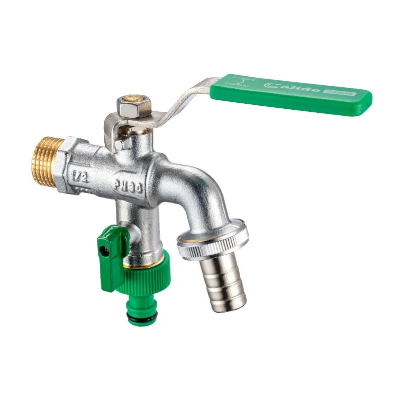 BIS - zawór czerpalny ze złączką do węża 1/2" / 2X3/4" BIS - zawór czerpalny ze złączką do węża 1/2" / 2X3/4"