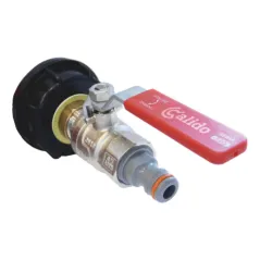 Calido korek 55/60 z zaworem kulowym 3/4" do IBC 1000L PN30