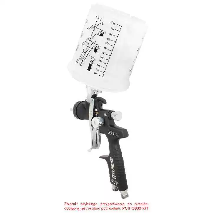 Pistolet lakierniczy STAR XPS RP BLACK 1.4mm Pistolet lakierniczy STAR XPS RP BLACK 1.4mm