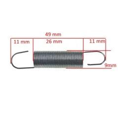 SPRĘŻYNA ODŚNIEŻARKI KC726 KC1130MS