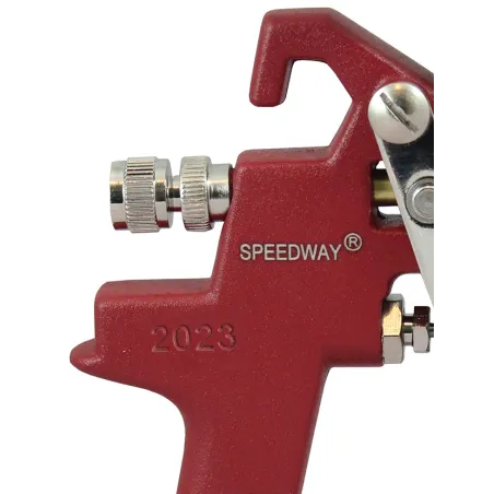 Pistolet lakierniczy SPEEDWAY czerwony HP 1.7mm