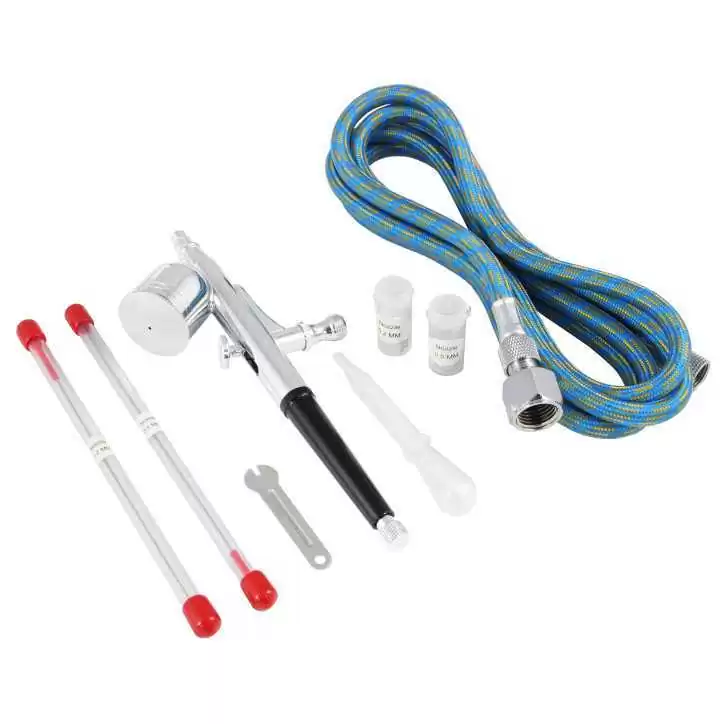 Aerograf BD130-KIT 0.2/0.3/0.5mm czarny 8ml regulacja + osprzęt Aerograf BD130-KIT 0.2/0.3/0.5mm czarny 8ml regulacja + osprzęt